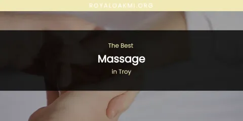 Troy's Best Massage